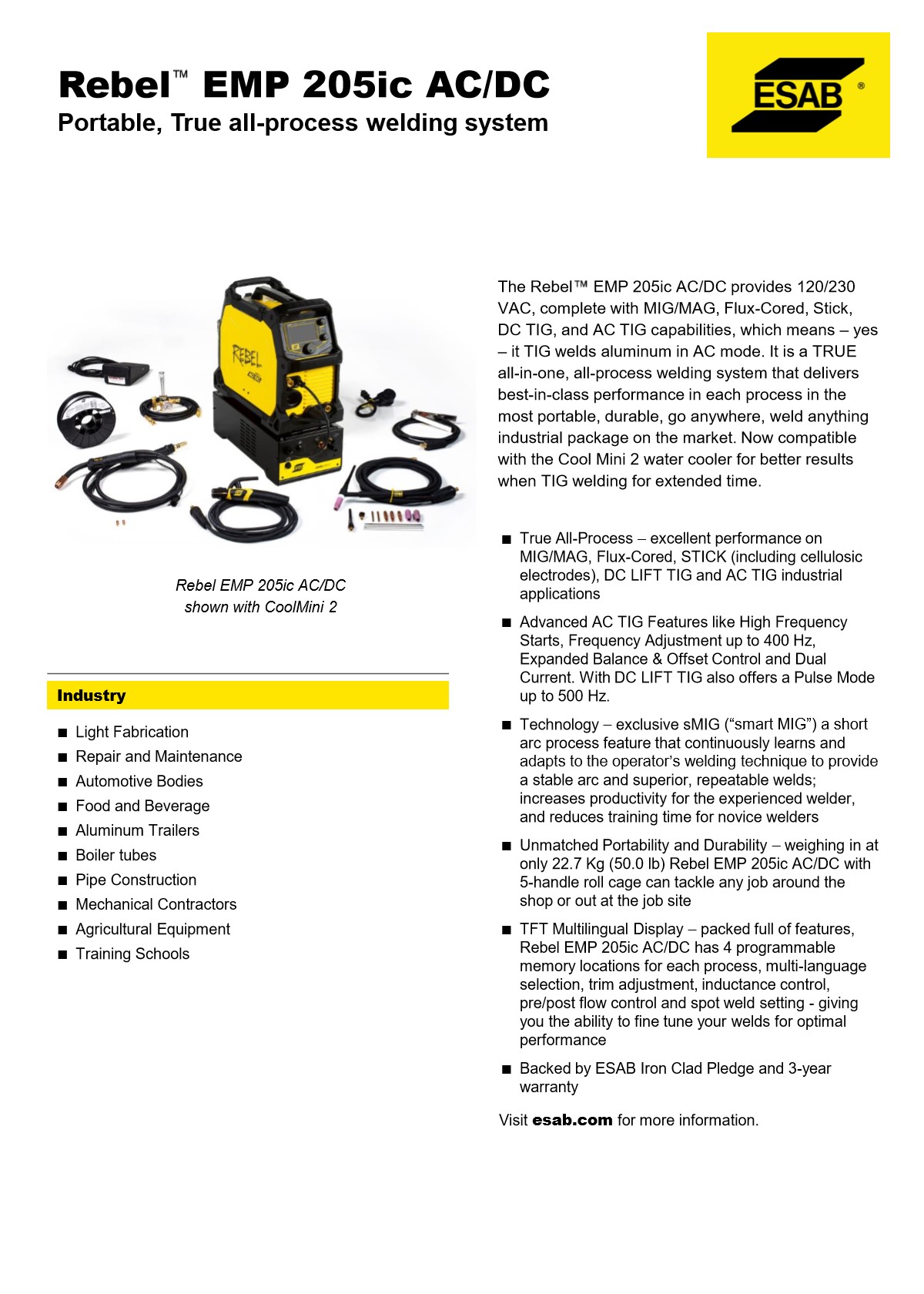 Rebel EMP 205i AC/DC